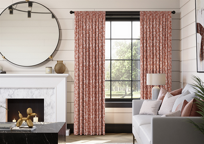 Sandbank, Orange Reef - Made to Measure Curtain - Image 3